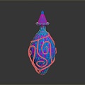 Potion Drug Magic Bottle Blood Bottle Magic Potion Plus Blood Potion Plus Magic Potion Water Energy Bottle 3d model