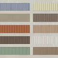 Wainscoting Various Styles and Color Options with Vertical Horizontal Stripe Designs