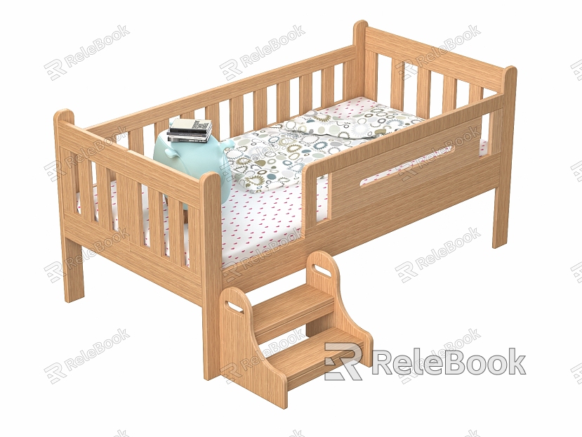 crib log bed model