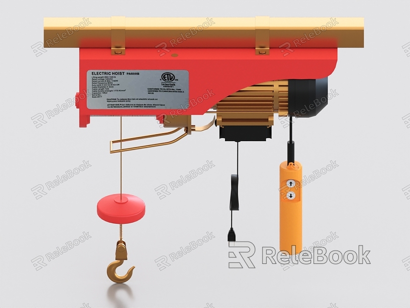 Electric hoist electric hoist motor reducer drum wire rope hook industrial equipment crane model