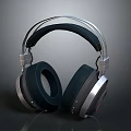 Sleek Over Ear Headphones With Comfortable Ear Cushions And Premium Metal Design