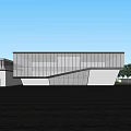 Modern Sales Office Architecture Exhibition Art Gallery Architecture 3d model