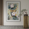 New Chinese Decorative Painting 3d model