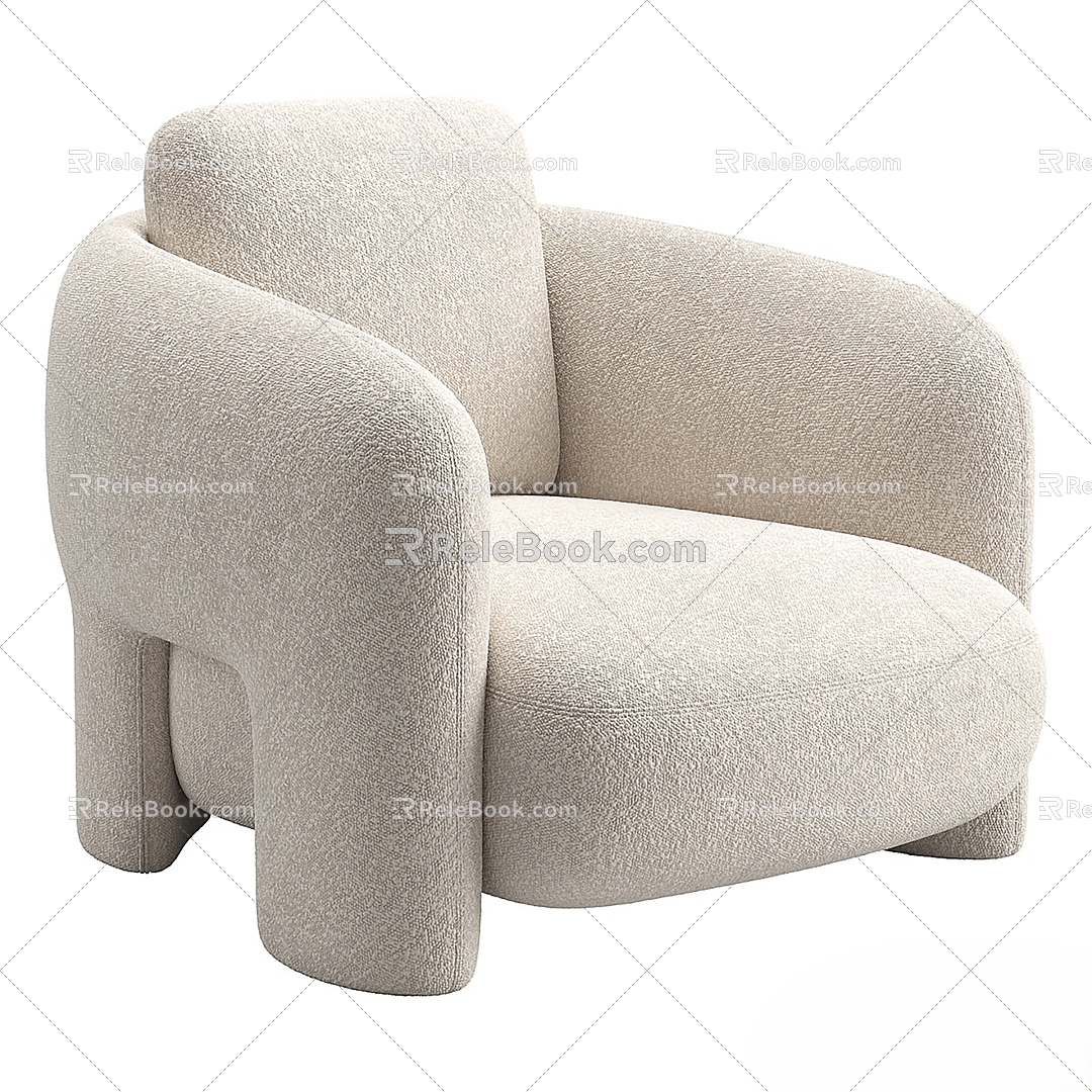 Bold Lounge Chair 3d model