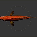 Modern Catfish Catfish Carp Sturgeon 3d model