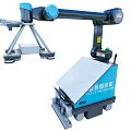Industrial Automated Robotic Arm Equipment with Loading Platform and Control Panel