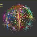 Dandelion Seed Puff Structure Featuring White Fluffy Pappus And Brown Seeds