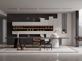 New Chinese Tea Room 3d model