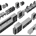 Stainless Steel Commercial Kitchen Equipment With Cooking Ranges Sinks And Storage Cabinets