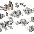 Rockery Stones In Various Shapes And Sizes For Garden Landscape Decoration