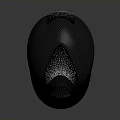 Black Safety Helmet With Silver Sparkle Accents And Adjustable Strap For Daily Use