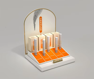 Modern display stand skin care beauty makeup lipstick lipstick display stand 3d model