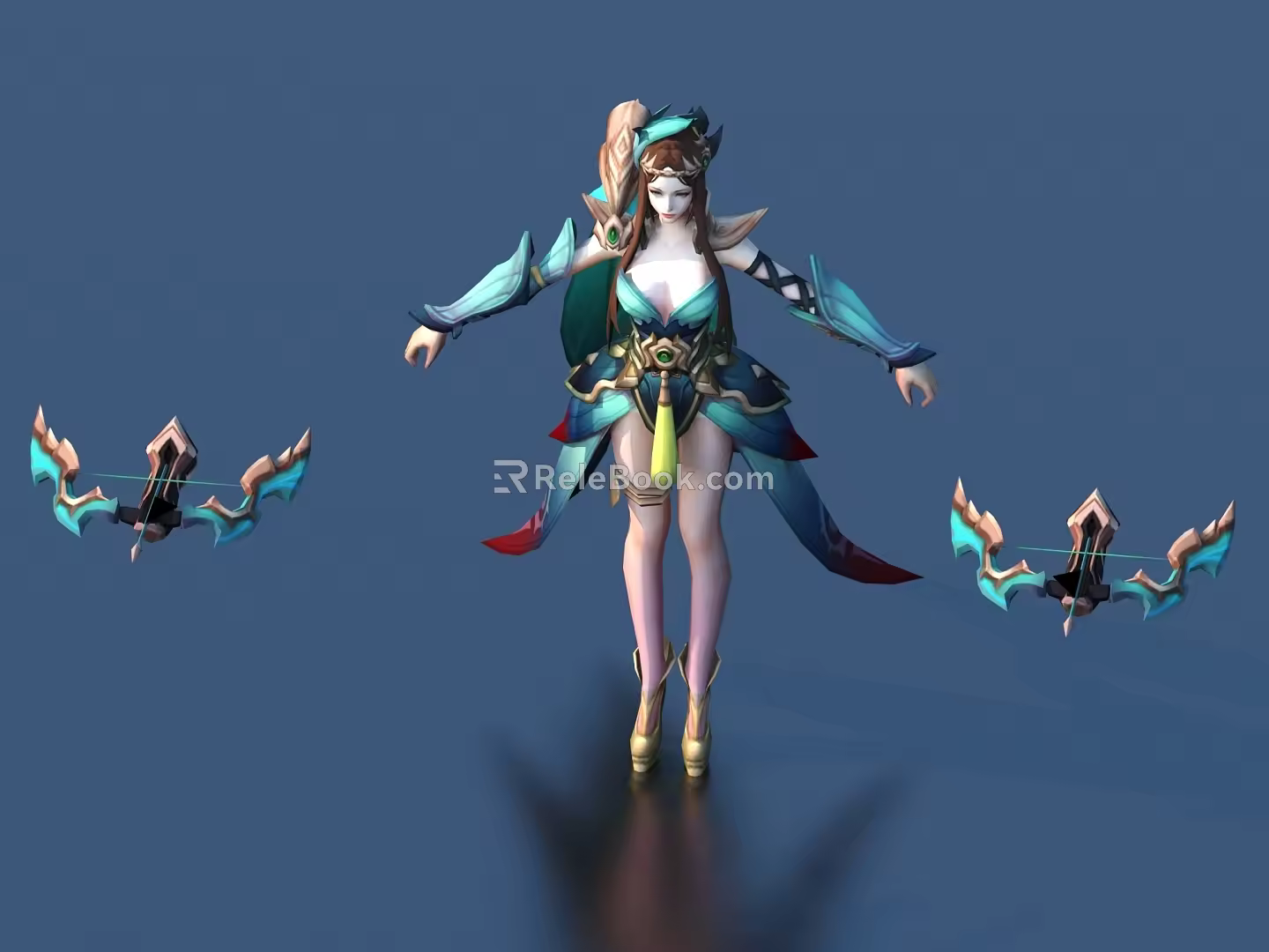 Game Characters Game Characters Toys Handmade Cartoon Animation 3d model