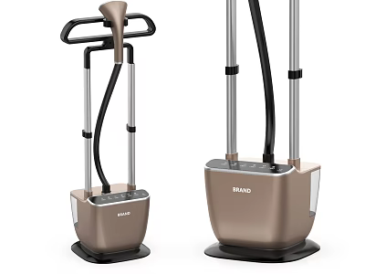 Modern Garment Steamers With Bronze Finish And Sleek Design For Efficient Home Use 3d model
