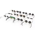 Various Stylish Sunglasses And Eyeglasses With Different Designs For Daily Use