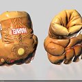 MARVEL Themed Plush Boxing Gloves With Colorful Stone Accents And Soft Texture