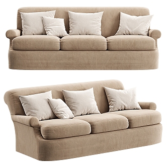 OLIVER GUSTAV Sofa for many people 3d model