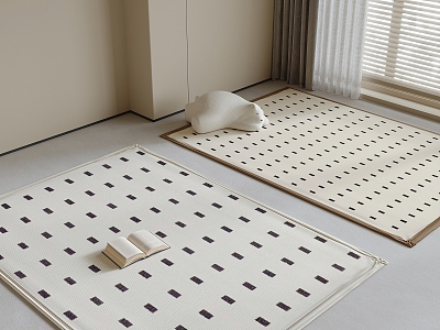 square carpet 3d model