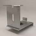 Heavy Duty Metal Hardware Bracket With Mounting Hole And Secure Fixing Structure Design