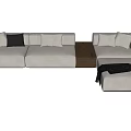Modern Multiplayer Sofa 3d model