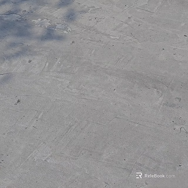 High Strength Concrete Construction Components With Textured Surface And Scratch Marks 3d model 
