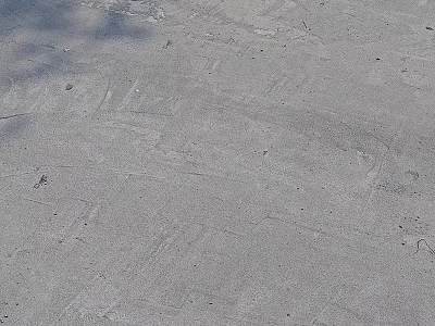 High Strength Concrete Construction Components With Textured Surface And Scratch Marks 3d model
