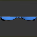 Bright Blue Decorative Bow As Practical Household Item For Daily Use