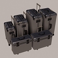 Travel Box Luggage 3d model