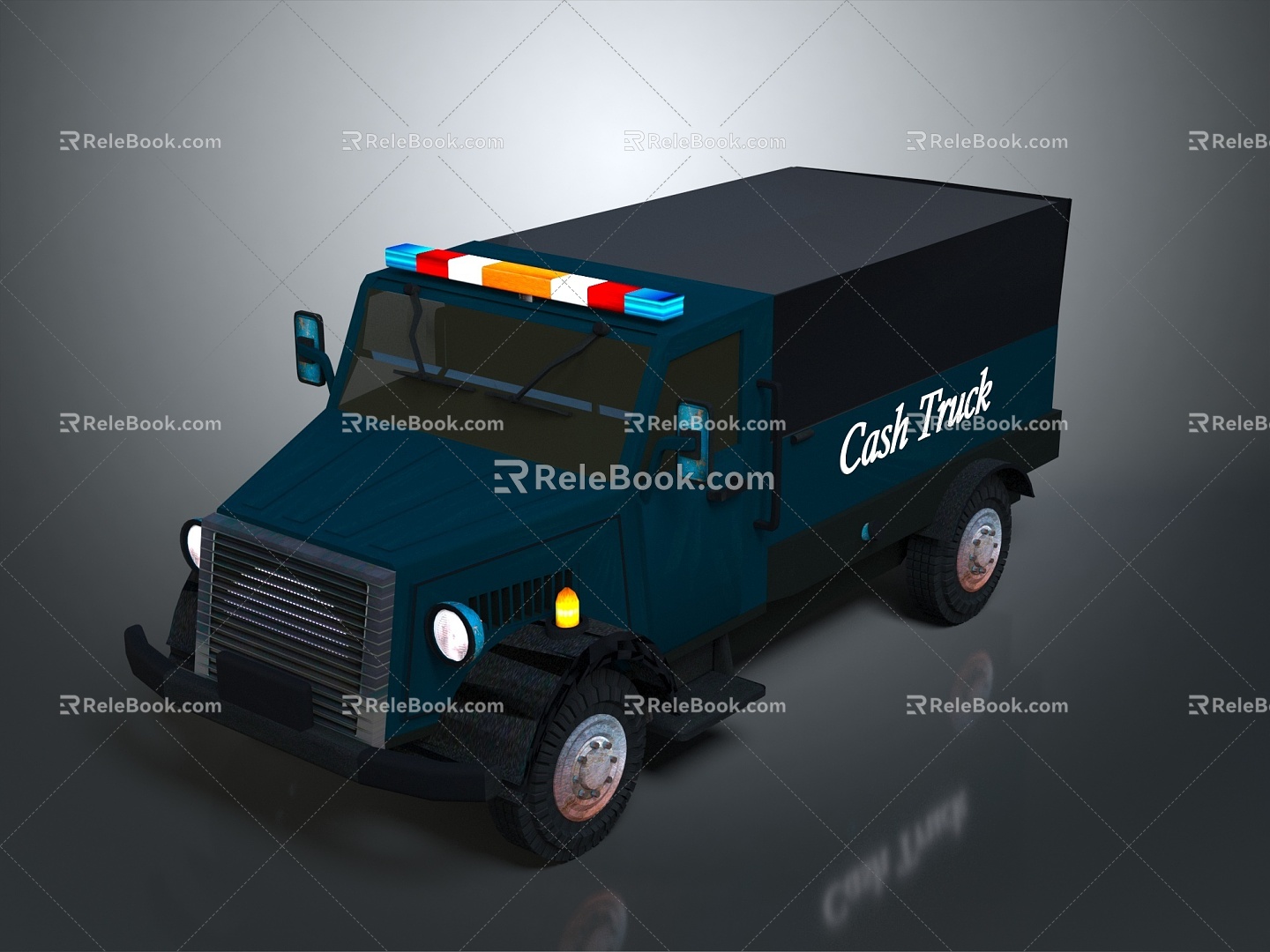 Military Truck Military Transporter Military Transporter Armed Transporter Armored Transporter 3d model