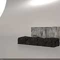 Modern Cabinet Design With Light And Dark Stone Countertop Materials