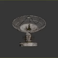 satellite artificial satellite artificial earth satellite astronomical satellite 3d model