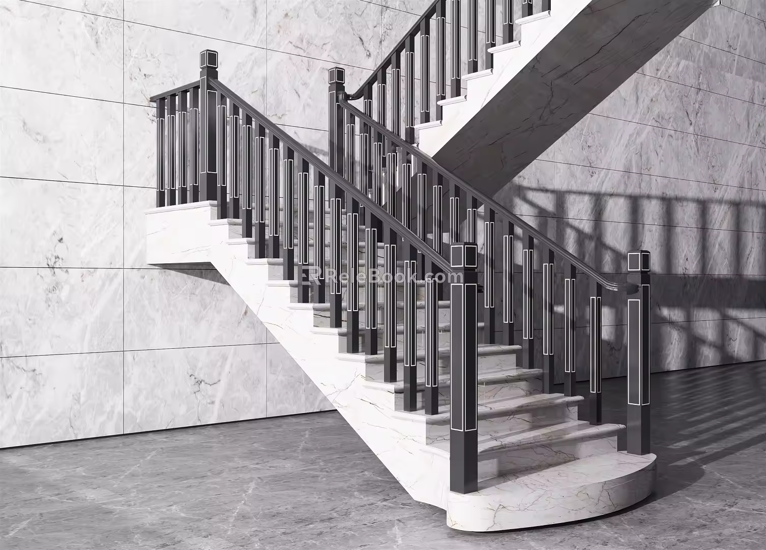 Modern Stairs 3d model
