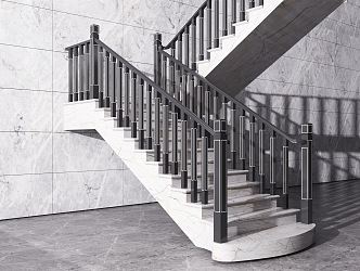 Modern Stairs 3d model