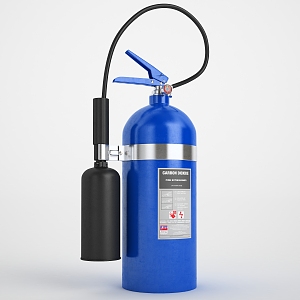 Modern fire extinguisher 3d model