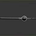Medieval Polearm Weapon With Intricate Metal Blade And Wooden Shaft Design