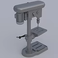 Heavy Duty Industrial Drill Press With Adjustable Worktable And Stable Motor Base