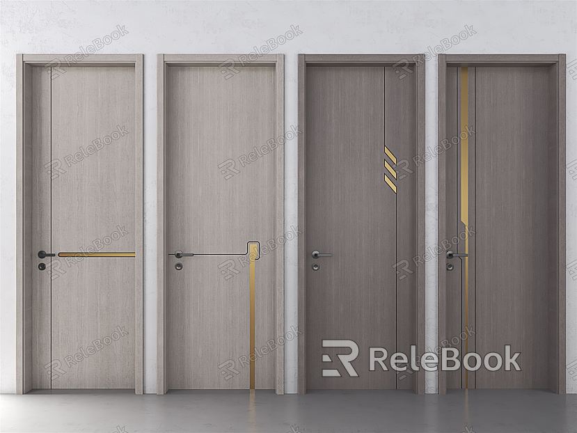 Modern swing door model