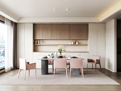 Modern Restaurant 3d model
