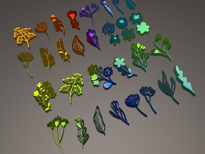 Common Plant Icons model