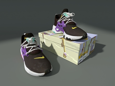 Nike Shoe sneaker 3d model