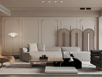 Living room 3d model