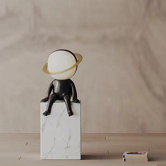 Modern floor lamp 3d model