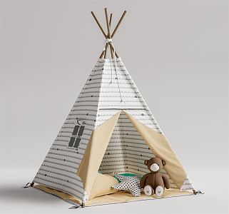 Children's Toy Tent Modern Tent 3d model