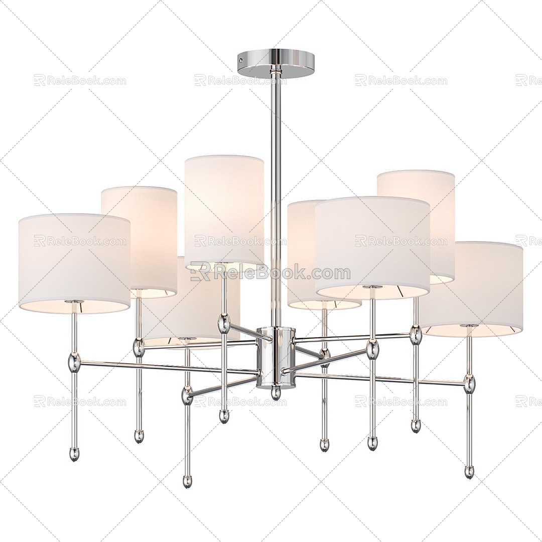 Light Luxury Multi-Head Chandelier model