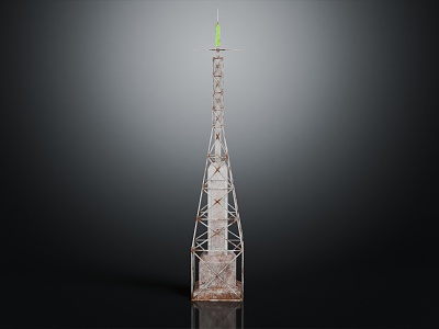 Industrial LOFT signal tower iron tower large iron tower 3d model