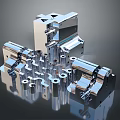 Industrial Precision Metal Hardware Tools With Various Shapes And Smooth Surface Finish
