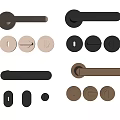 Stylish Modern Door Handles With Various Designs And Metal Finishes For Home Use