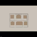 Decorative Door Arch Design For Interior With White Carvings And Soft Lighting Details