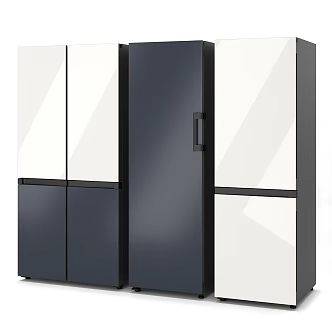 Refrigerator Freezer 3d model