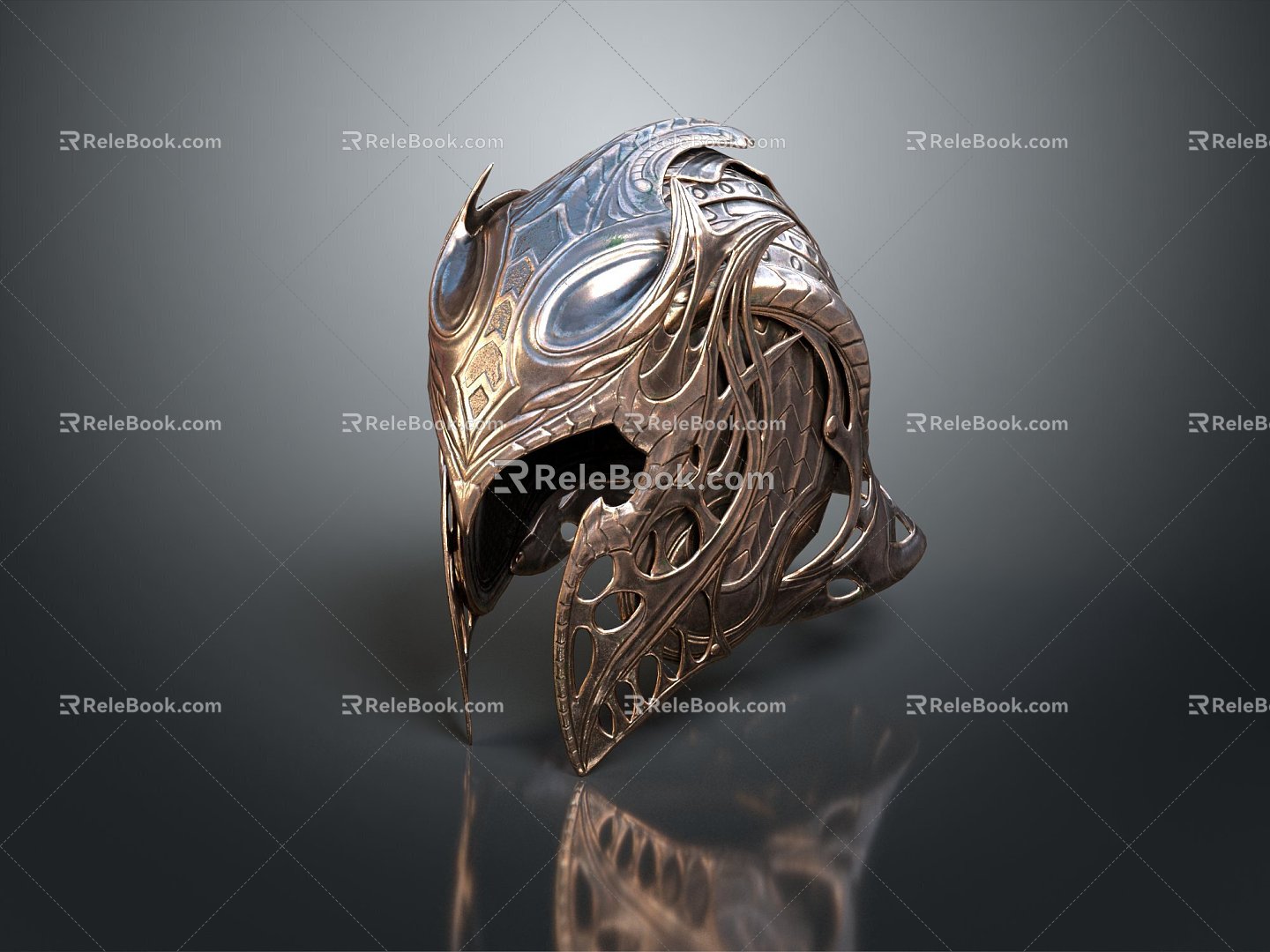 Modern War Helmet Iron Helmet Iron Helmet Warrior Helmet 3d model